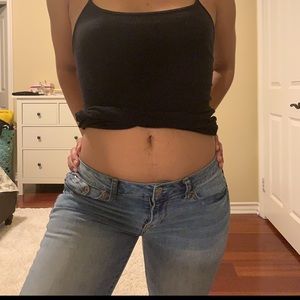 Aeropostale Low Rise Blue Jeans